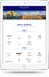 Brands page