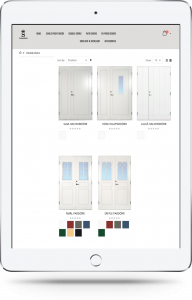 Scandidoor category layout